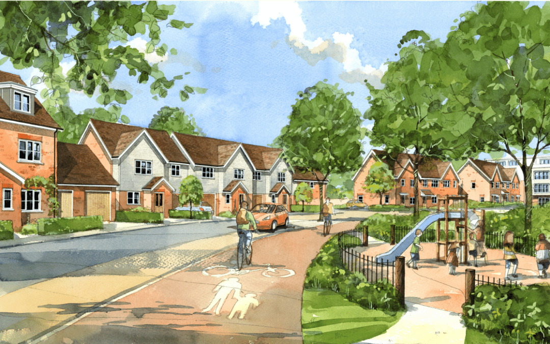 Danescroft and Fiera Real Estate package delivered at  5.3 acre Newport Pagnell residential site
