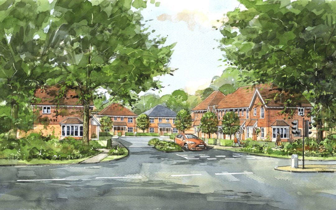 Fiera Real Estate and Danescroft announce the sale of the Residential Land Partnership’s site at Crawley with planning for 185 residential units
